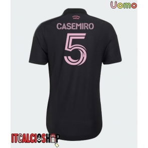 Inter Miami Casemiro #5 Seconda Maglia 2026-27 Manica Corta Inter Miami Casemiro #5 Seconda Maglia 2026-27 Manica Corta